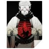 32c4b12cac6802f254e5ee4ef06258ab blanket vertical flat flat extralarge - Jujutsu Kaisen AU Shop