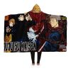 81da0e1ea38952f58ea0b51a1a43d4ef hoodedBlanket view4 - Jujutsu Kaisen AU Shop