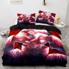 Anime Jujutsu Kaisen Duvet Cover Cartoon Bedding Sets Itadori Yuji Bed Set Quilt Comforter Covers Home 14 - Jujutsu Kaisen AU Shop