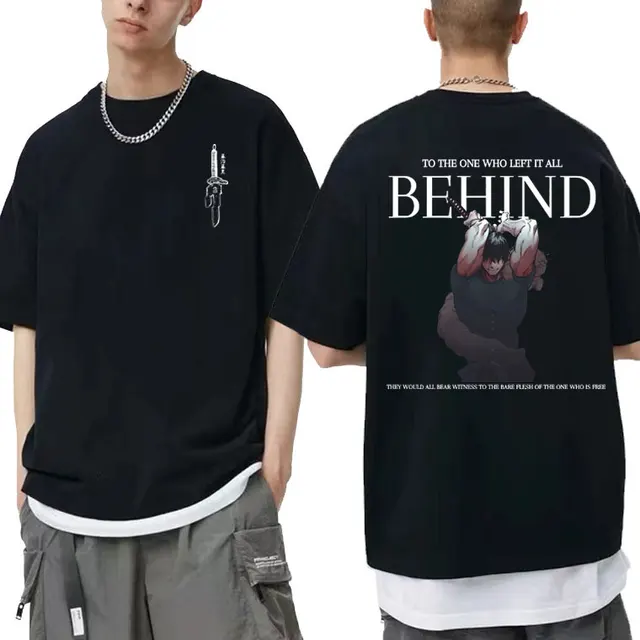 Anime Jujutsu Kaisen Fushiguro Toji To The One Who Lfft It All Behind Graphic Tshirt - Jujutsu Kaisen AU Store