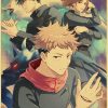 Anime Jujutsu Kaisen Posters Kraft Paper Vintage Poster Wall Art Painting Study Home Living Room Decoration 50 - Jujutsu Kaisen AU Shop