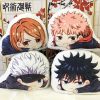 Anime Peripheral Jujutsu Kaisen Double Pillow Gojo Satoru Ryomen Sukuna Figures Plush Throw Pillow Kawaii Manga - Jujutsu Kaisen AU Shop