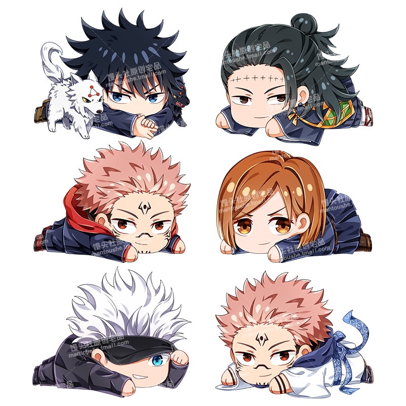 Anime Peripheral Jujutsu Kaisen Double Pillow Gojo Satoru Ryomen Sukuna Figures Plush Throw Pillow Kawaii Manga 4 - Jujutsu Kaisen AU Shop
