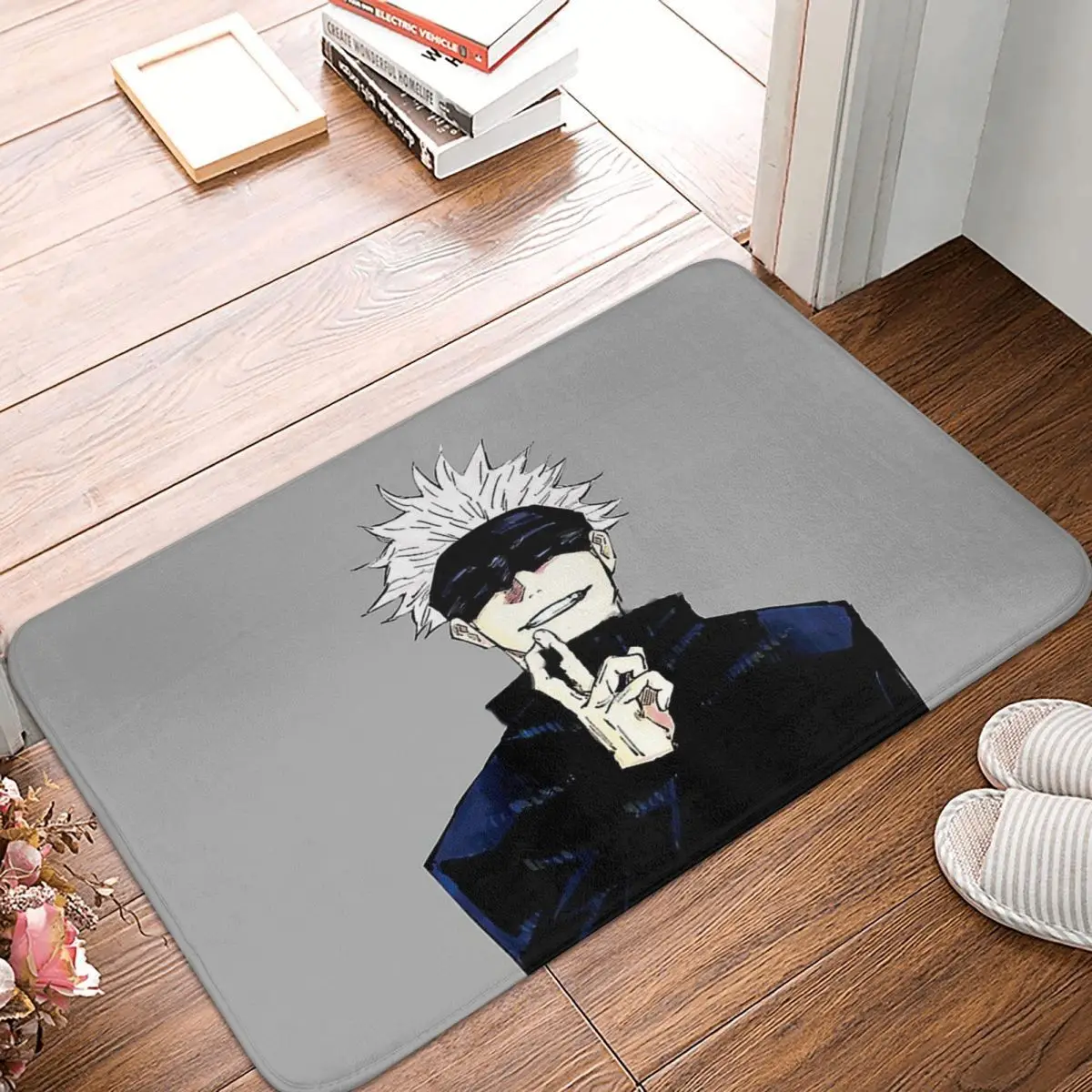 Anti Slip Doormat Bath Mat Jujutsu Kaisen 5t5 Floor Carpet Entrance Door Rug Indoor Decor - Jujutsu Kaisen AU Store