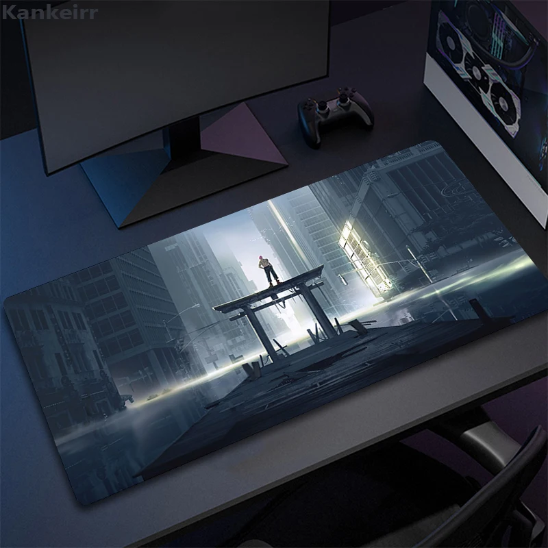 Gaming Mouse Pad Gamer Large Home Keyboard Pad Mouse Mat MousePads Anime Jujutsu Kaisen Anti slip 7 - Jujutsu Kaisen AU Store