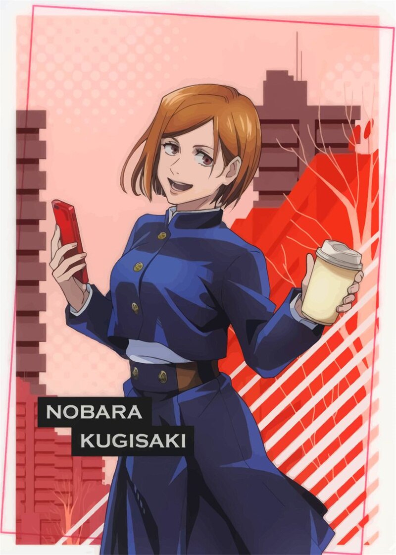 Japanese Hot Anime jujutsu kaisen TV Series Kids Room Art Wall Decoration Removable Canvas Posters Aesthetics 8 - Jujutsu Kaisen AU Store