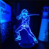 Jujutsu Kaisen 3D Lamp Anime Gojo Satoru Jujutsu Kaisen Yuji Itadori LED Night Light Brdroom Decor 21 - Jujutsu Kaisen AU Shop