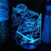 Jujutsu Kaisen 3D Lamp Anime Gojo Satoru Jujutsu Kaisen Yuji Itadori LED Night Light Brdroom Decor 22 - Jujutsu Kaisen AU Shop