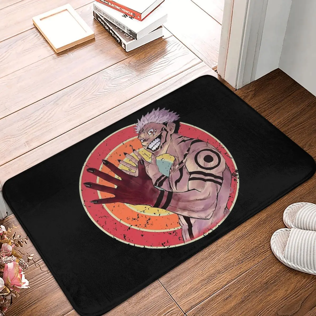 Jujutsu Kaisen Anime Japanese Manga Bath Mat Hip Hop Doormat Kitchen Carpet Outdoor Rug Home Decor - Jujutsu Kaisen AU Store