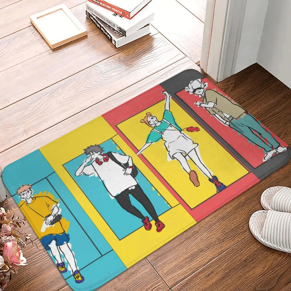 Jujutsu Kaisen Anime Non slip Doormat Bath Kitchen Mat Outdoor Carpet Indoor Modern Decor - Jujutsu Kaisen AU Store