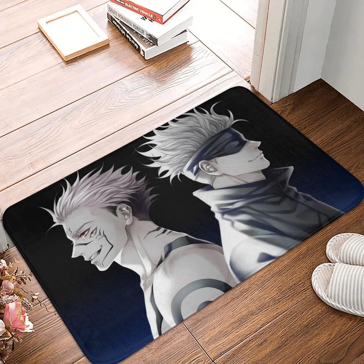 Jujutsu Kaisen Anime Non slip Doormat Sukuna Bath Bedroom Mat Welcome Carpet Indoor Pattern Decor - Jujutsu Kaisen AU Store