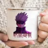 Jujutsu Kaisen Enamelled cup Coffee Mug 11oz Fun Ceramic Coffee Tea Cocoa Cup Handle Tea Drink 11 - Jujutsu Kaisen AU Shop