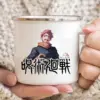 Jujutsu Kaisen Enamelled cup Coffee Mug 11oz Fun Ceramic Coffee Tea Cocoa Cup Handle Tea Drink 7 - Jujutsu Kaisen AU Shop