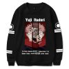 Jujutsu Kaisen Itadori Hoodie Anime Crew Neck Sweatshirt Casual Loose Harajuku Man Woman Streetwear - Jujutsu Kaisen AU Store