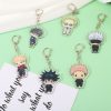 Jujutsu Kaisen Keychain Gojo Satoru Conjurer Anime Acrylic Keyring Jewelry Accessories Backpack Gifts Women Men Friend 3 - Jujutsu Kaisen AU Shop