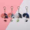 Keychain Woman Jujutsu Kaisen Key Chain Men Acrylic Pendant Keyring Unisex Elegant Key Holder Gojo Satoru - Jujutsu Kaisen AU Shop