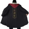 Yuji Itadori Jujutsu Kaisen AOP Hooded Cloak Coat NO HOOD Mockup - Jujutsu Kaisen AU Shop