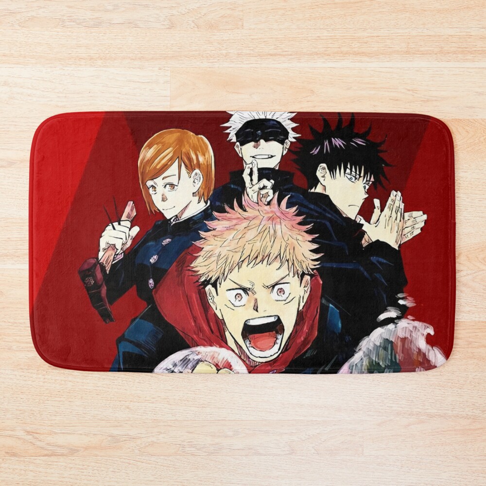 urbathmat flatlay largesquare1000x1000.1u5 9 - Jujutsu Kaisen AU Store