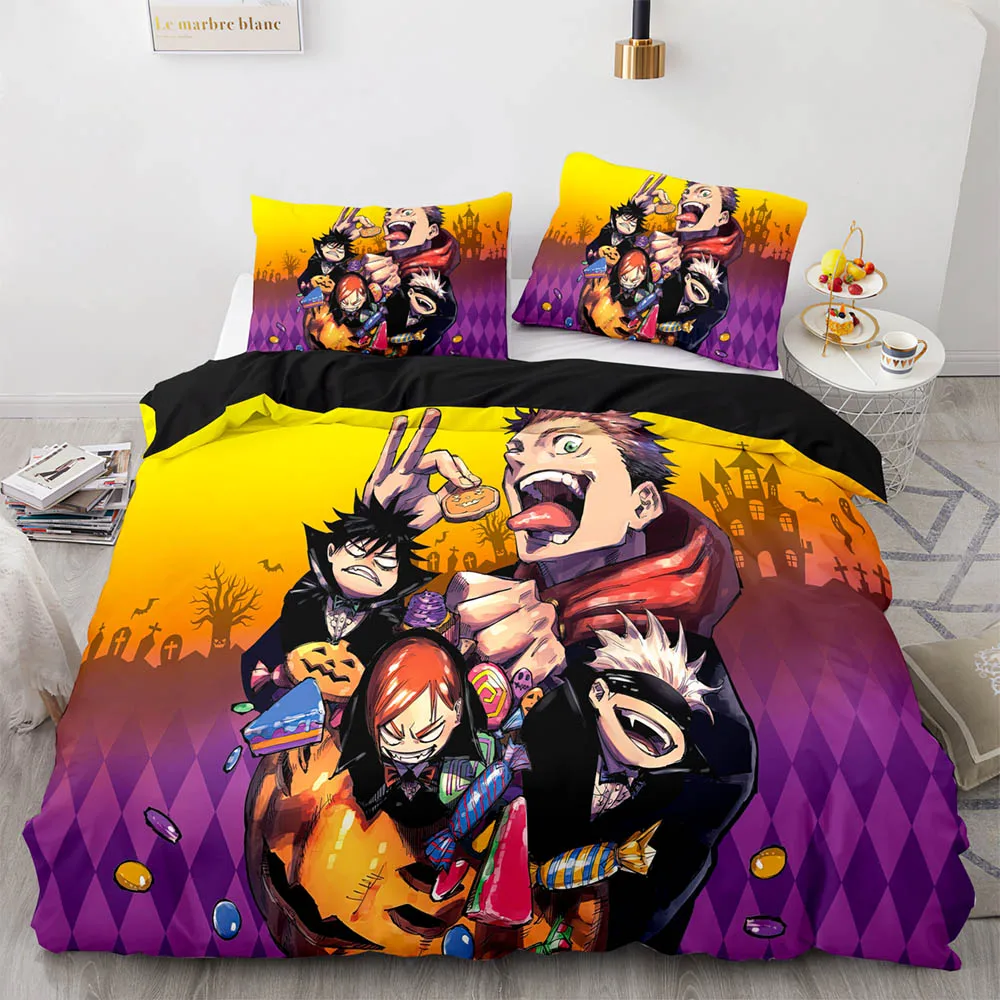 Jujutsu Kaisen Colorful Bedding Set - Jujutsu Kaisen AU Shop