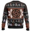Chibi Toji Fushiguro JK Ugly Christmas Sweater BACK mockup - Jujutsu Kaisen AU Shop