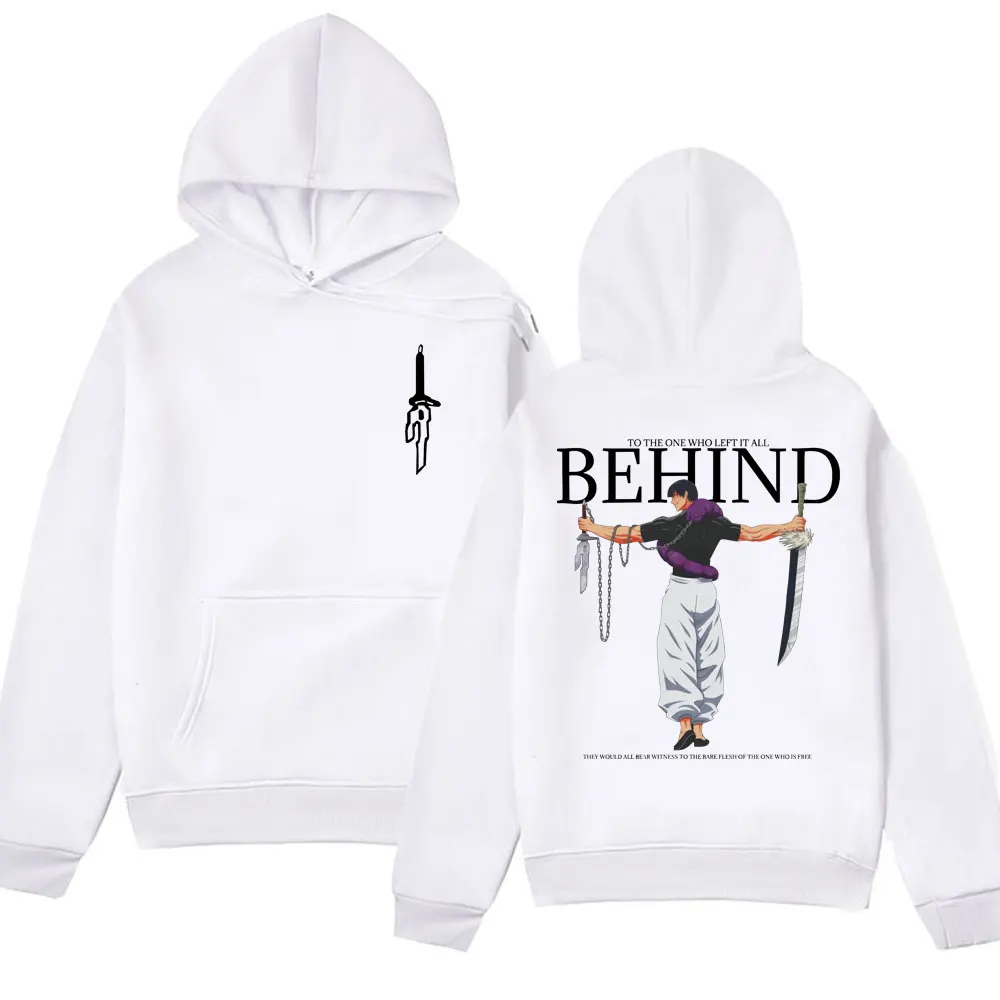 Manga Jujutsu Kaisen Fushiguro Toji Hoodie for Men Anime Printed Hooded Pullover Harajuku Fashion Casual Plus 1 - Jujutsu Kaisen AU Store
