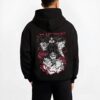 CHOSJK B.black hoodie male back view - Jujutsu Kaisen AU Shop