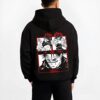 CHOSOV5 B.black hoodie male back view - Jujutsu Kaisen AU Shop