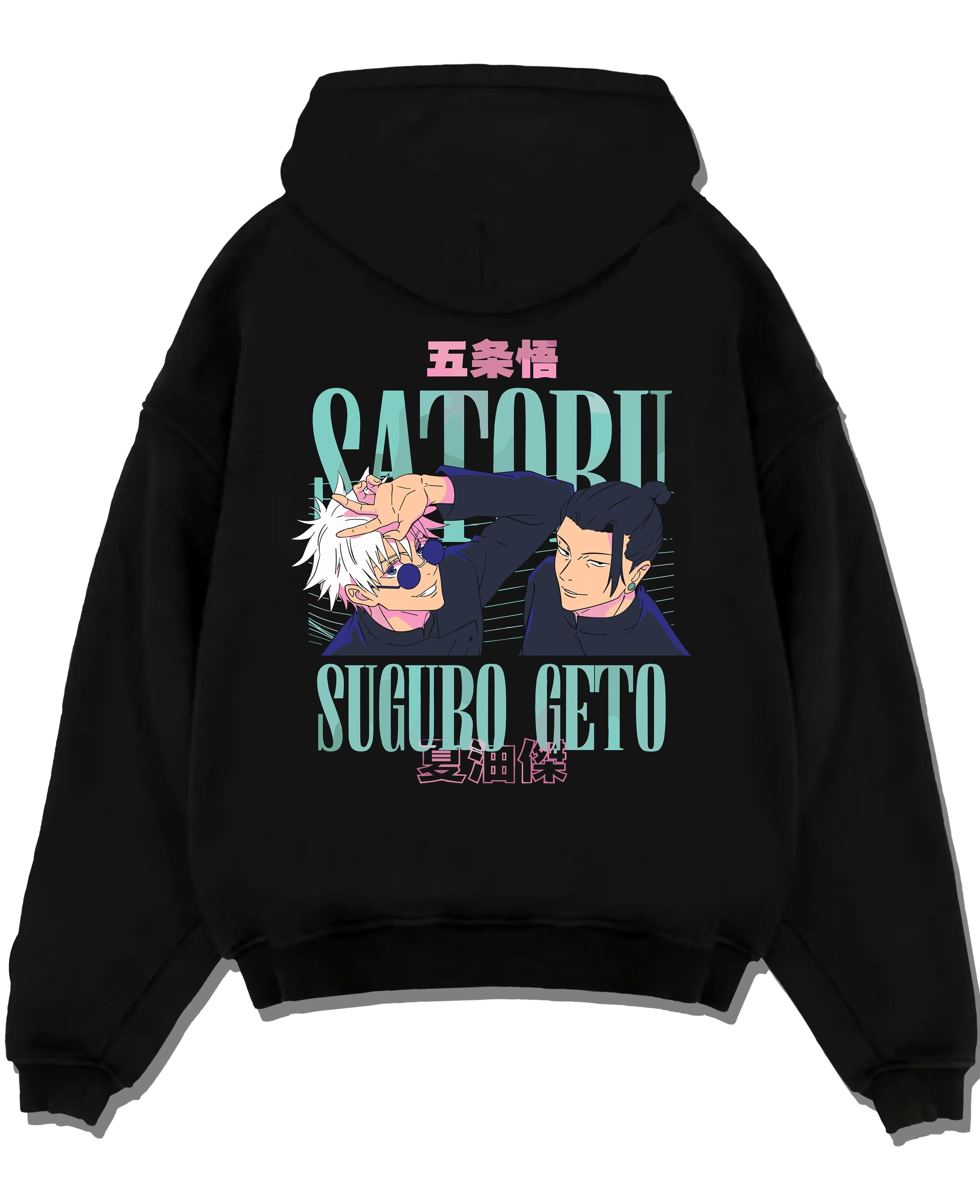 CHOSO A.black hoodie flat back design - Jujutsu Kaisen AU Shop