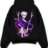 GOJOVD A.black hoodie flat back design - Jujutsu Kaisen AU Shop