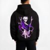 GOJOVD B.black hoodie male back view - Jujutsu Kaisen AU Shop