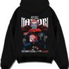 ITADSVL A.black hoodie flat back design - Jujutsu Kaisen AU Shop