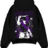 JJKCSP A.black hoodie flat back design - Jujutsu Kaisen AU Shop