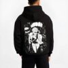JJKHIGH B.black hoodie male back view - Jujutsu Kaisen AU Shop