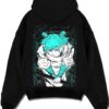 JJKLOGO A.black hoodie flat back design - Jujutsu Kaisen AU Shop