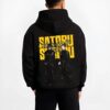 JJKSHI B.black hoodie male back view - Jujutsu Kaisen AU Shop