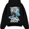 JJKTOK A.black hoodie flat back design - Jujutsu Kaisen AU Shop