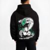 MAHITO B.black hoodie male back view - Jujutsu Kaisen AU Shop