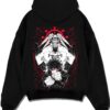 MAHORG A.black hoodie flat back design - Jujutsu Kaisen AU Shop