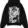 MAIZEN A.black hoodie flat back design - Jujutsu Kaisen AU Shop