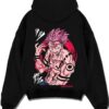 MAKIZN A.black hoodie flat back design - Jujutsu Kaisen AU Shop