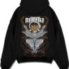 MHRGV2 A.black hoodie flat back design - Jujutsu Kaisen AU Shop
