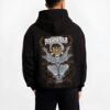 MHRGV2 B.black hoodie male back view - Jujutsu Kaisen AU Shop