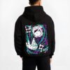 PANDA B.black hoodie male back view - Jujutsu Kaisen AU Shop