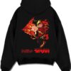 SukunaA.black hoodie flat back design - Jujutsu Kaisen AU Shop