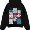 TOGINU A.black hoodie flat back design - Jujutsu Kaisen AU Shop