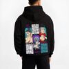 TOGINU B.black hoodie male back view - Jujutsu Kaisen AU Shop