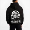 UTAHIM B.black hoodie male back view - Jujutsu Kaisen AU Shop