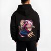 YUJITA B.black hoodie male back view - Jujutsu Kaisen AU Shop